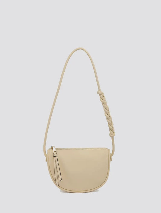 Annaka Shaped Crossbody Purse with Knotted Strap