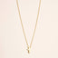 18K Gold Dipped Mini Cross Pendant Necklace - Ella Chic BoutiqueSensibling Corp.