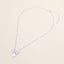 18K Gold Dipped Pearl Quatrefoil Floral Pearl Charm Necklace - Ella Chic BoutiqueSensibling Corp.