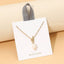18K Gold Dipped Pearl Toggle Pendant Necklace