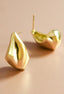 18K Gold Teardrop Studs 210 jewelry - Ella Chic Boutique
