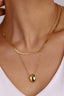 18K Stainless Steel Tarnish Free Layered Necklace in Gold 210 jewelry- Ella Chic BoutiqueJOSSLYN by wall to wall