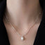 18K Stainless Steel Tarnish Free Pearl Necklace in Silver 210 jewelry- Ella Chic BoutiqueJOSSLYN by wall to wall