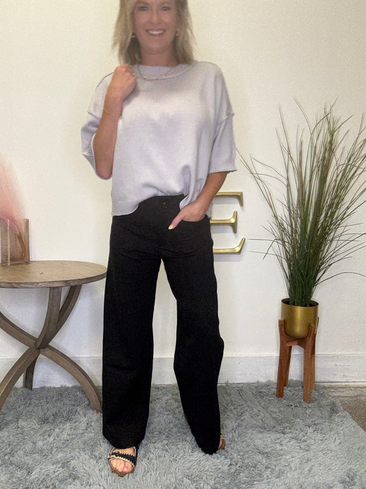 Never Want Anything Else Black Pants - Ella Chic Boutique