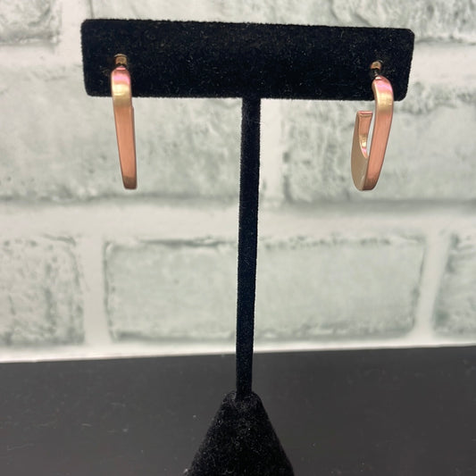 Brushed to Perfection Earrings in Gold - Ella Chic Boutique