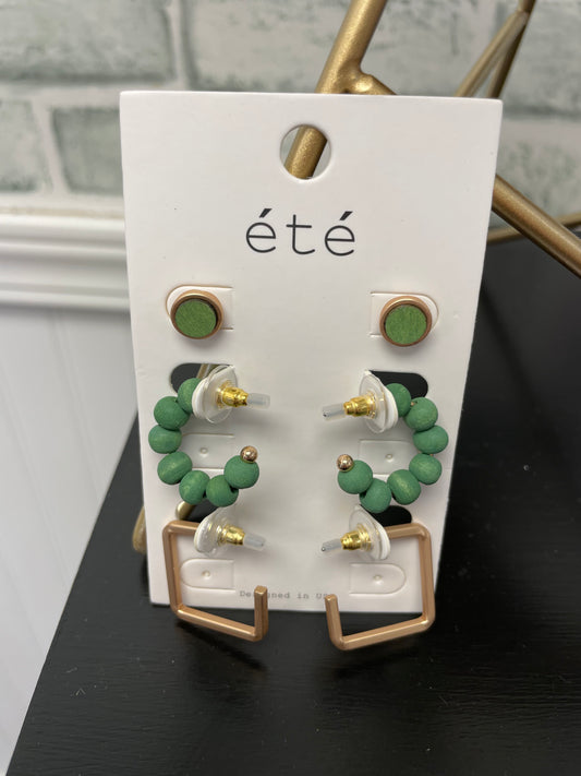 Three of the Best Earrings in Green - Ella Chic Boutique