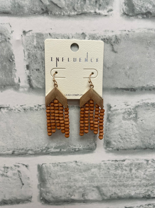 Chevron Tassel Earrings - Ella Chic Boutique