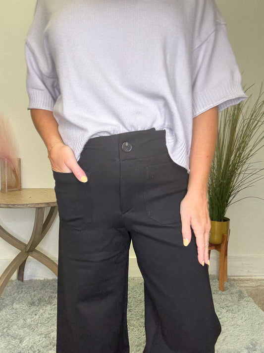 Never Want Anything Else Black Pants