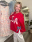 4th of July Multi Pattern Patch Bow Sweatshirt Top 110 Tops - Ella Chic BoutiqueBibi
