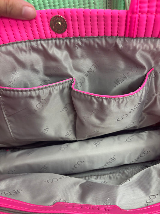 Marilyn Corduroy Tote with Dual Handles - Ella Chic Boutique