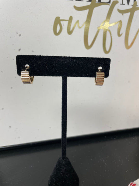 Get Going Huggie Earrings - Ella Chic Boutique