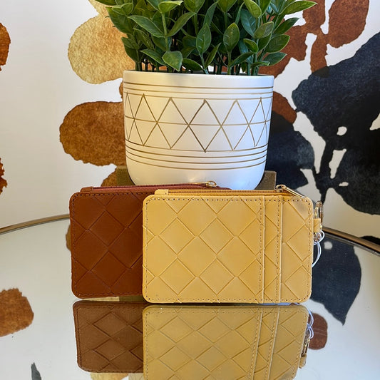 Woven Card Holder - Ella Chic Boutique