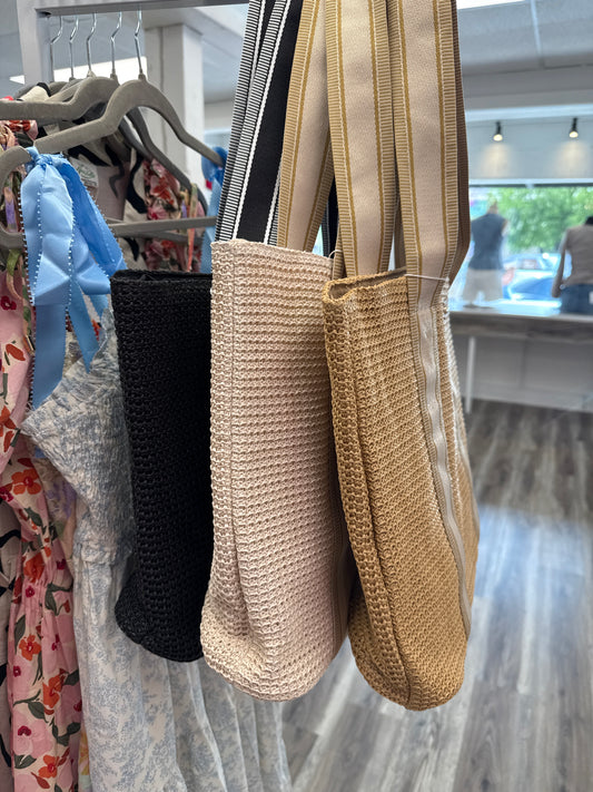 Ruby Raffia Tote Bag (3 Colors)