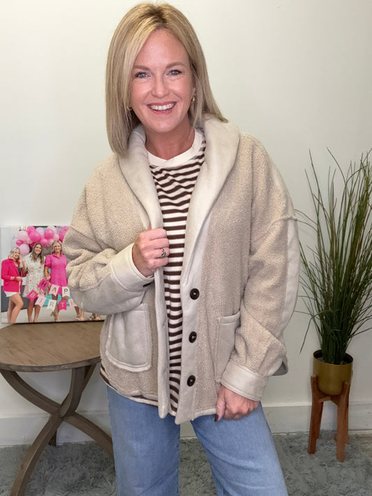 Cozy Oversized Fleece Jacket