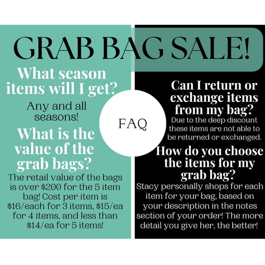 Grab Bag Sale