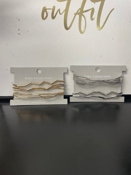 Everyday Lightweight Elastic Bracelet Stack - Ella Chic Boutique