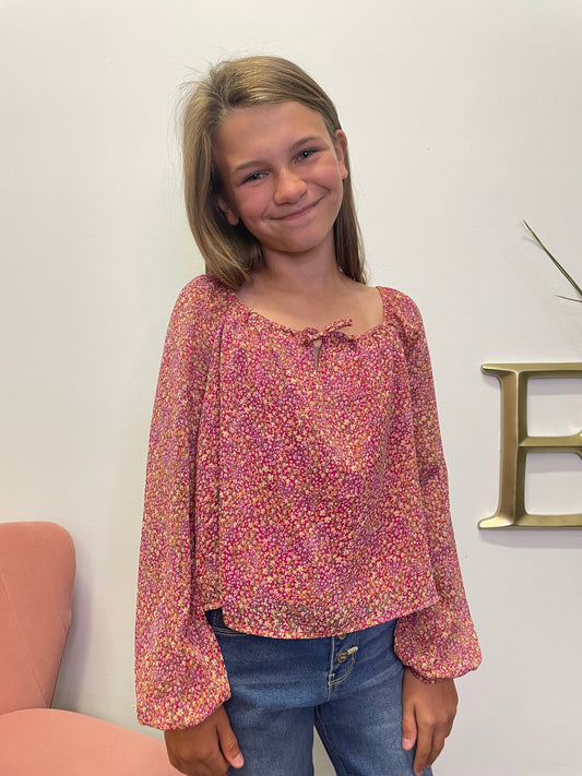 Dare To Dream Top - Girls - Ella Chic Boutique