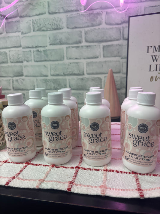 Sweet Grace laundry detergent boutique scent