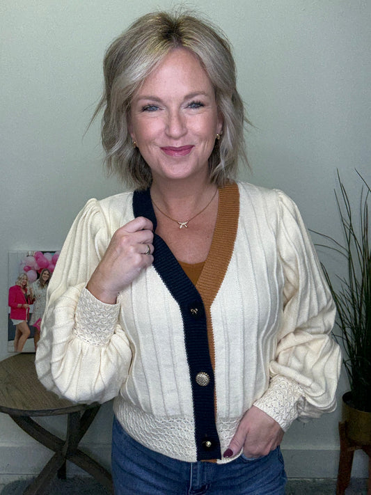 Be the Best Detailed Cardigan by THML