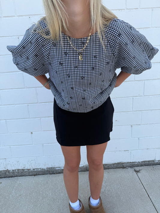 Ivy Black Skirt