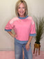 Rise Above Colorblock Pullover Short Sleeve Top