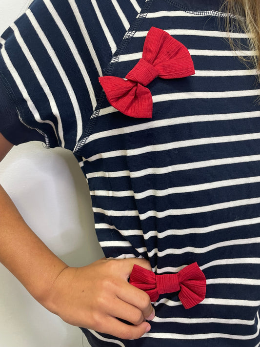 Back With A Bow Top - Girls