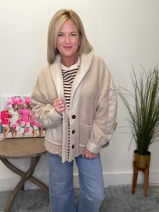 Cozy Oversized Fleece Jacket