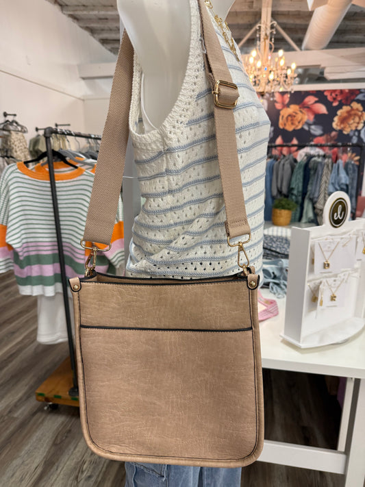 My Favorite Mini Bag Beige Crossbody Purse