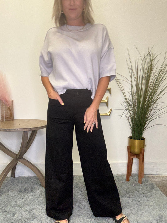 Never Want Anything Else Black Pants