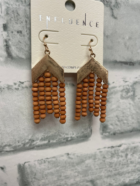 Chevron Tassel Earrings - Ella Chic Boutique