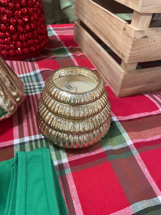 Mercury Glass Christmas Tree Candles - Ella Chic Boutique