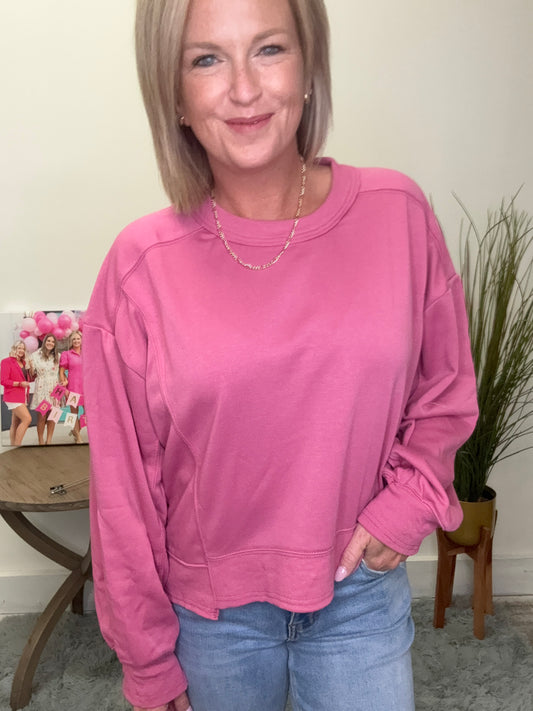It's Going Great Pinkberry Sweatshirt Top