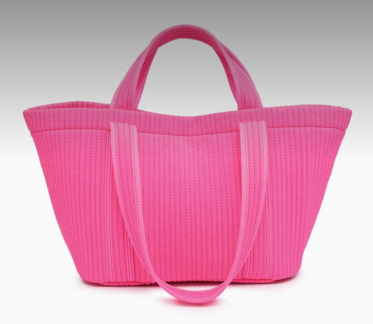 Marilyn Corduroy Tote with Dual Handles