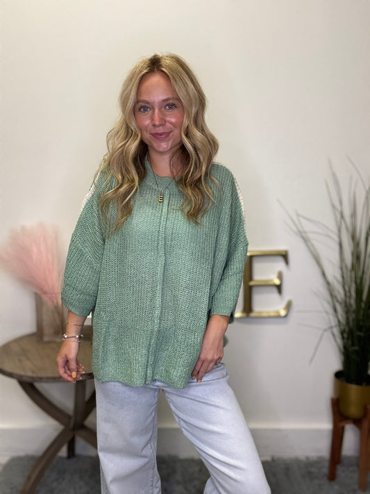 Seriously Perfect Lightweight Knit Sweater Top