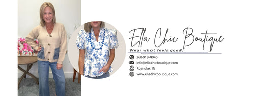Ella Chic Boutique womens clothing store shop roanoke indiana