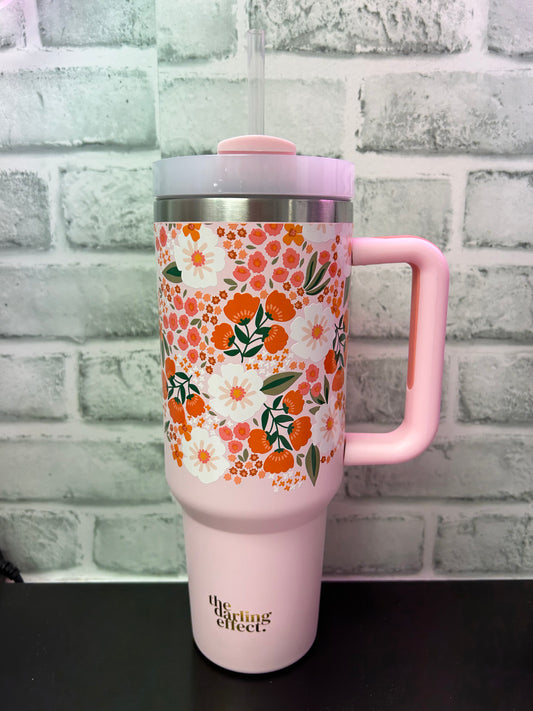 Handled Tumbler Cup in Pink - Ella Chic Boutique
