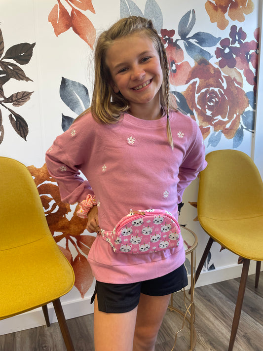 Unicorn Kitty Girls’ Belt Bag - Ella Chic Boutique