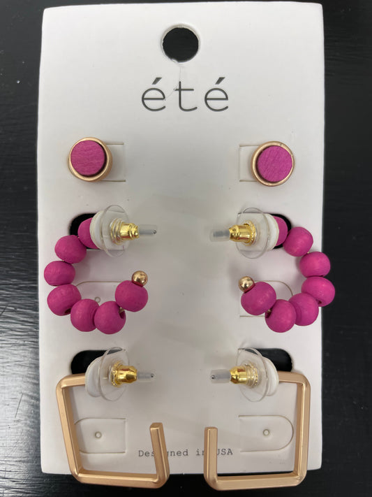 Three of the Best Earrings in Pink - Ella Chic Boutique