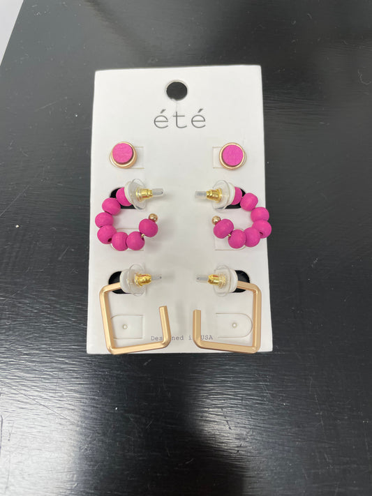 Three of the Best Earrings in Pink - Ella Chic Boutique