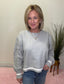 Between The Lines Textured Pullover Top