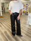 After Hours Faux Leather Wide Leg Pants