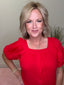 Liberty Textured Gauze Top in Grenadine Red