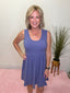 The Markell Tank Dress in Santa Monica Blue