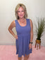 The Markell Tank Dress in Santa Monica Blue