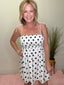 Sweet Spot Black and White Dot Dress