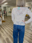 A Little Romance Lace Top in Cream 110 Tops- Ella Chic BoutiqueBon