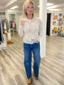 A Little Romance Lace Top in Cream 110 Tops- Ella Chic BoutiqueBon