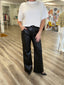 After Hours Faux Leather Wide Leg Pants