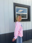 All Pink Flags Here Sweatshirt 110 Tops - Ella Chic BoutiqueSunday Edition