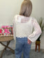 All Ready Long Sleeve Crochet Sweater Top 130 Sweaters - Ella Chic Boutique